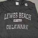 Lewes Beach Delaware DE Vintage Long Sleeve T-Shirt, S