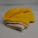 SHACOS Super Soft Bathroom Rugs Set of 2 Pieces 20x32 inch Non Slip Fluffy Absorbent Bath Mats Washable Bath Rugs for Bathroom Shower Tub, Yellow