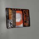 chubbycable Chubby 2.0 USB C 240W Fast Charging Cable Silicone Soft Durable USB C Cable Extra Thick Charger Cord Compatible with iPhone 17-15 Series iPad, Orange, Type-C to Type-C, 6.6FT