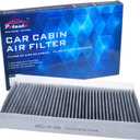 POTAUTO MAP 3008C (CF10103) Activated Carbon Car Cabin Air Filter Replacement for BMW 525I 525XI 528I XDRIVE 528XI 530I 530XI 535I GT XDRIVE 545I 550I 645CI 650I M5 M6