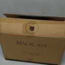 MALACASA Casserole Dishes for Oven, Porcelain Baking Dishes, Ceramic Bakeware Sets of 4, Rectangular Lasagna Pans Deep with Handles for Baking Cake Kitchen, White (9.4"/11.1"/12.2"/14.7"), Series