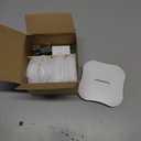 Smart Water Leak Detectors for Home WiFi with App Alerts, Stechro Ajustable 120dB Water Sensor Alarm Leak Detector for Basements Sink Kitchen Laundry, 4 Water Sensors & 1 Gateway (White)