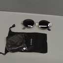 livho 2025 Trendy Oval Sunglasses - Stylish Polarized Shades for Everyday - Retro Metal Frames