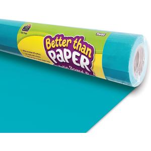 Teacher Created Resources Teal Better Than Paper Bulletin Board Roll (77368), 48" x 144"