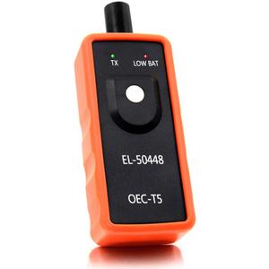 GM Tpms Relearn Tool, 12V Auto Tire Pressure Monitor System Sensor, EL-50448 TPMS EL50448 OEC-T5 Reset Tool Compatible with Most GM Series Vehicles 2010-20131PCS (Orange)