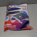 Spacesaver 4 Pack Jumbo Vacuum Storage Bags for Blankets & Clothes  Jumbo Vacuum Sealed Compression Bags with Hand Pump  Space Saver Storage Bags for Bedding, Moving, Travel & Organization