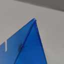 7.7 in. Iridescent Acrylic Indoor Infinity Table Light Pyramid