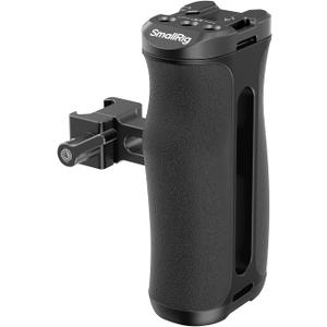 SmallRig Mini NATO Side Handle for Camera Cages, Universal Ergonomic Side Handgrip, 43mm Up/Down Adjustable, Bulit-in 1/4"-20 Threaded Hole, Strap Hole, Cold Shoe - 4840