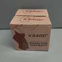 2 x Double Sided Sticky Bra Inserts, Self Adhesive Reusable Sticky Push Up Bra Pads Inserts for Breast Lift (Beige)