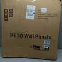 Art3d 11-Pack 64 Sq. Ft Peel and Stick 3D Wall Panels for Interior Wall Decor, Self-Adhesive Foam Brick Wallpaper in Black