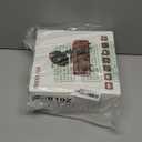 FREEFISH Retro Bluetooth Speaker Retro Radio with 5.4 Bluetooth Version, FM Radio, Bass Vintage Wireless Speaker Support USB/TF/AUX Player for Home Office Room Bedroom, Decorations (Wooden)