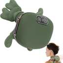 TREEFIA Shoulder and Neck Massager with Heat Heated Massager, Neck Massager with Fingers, Shoulder Massager with Hands, Simulates a Real Palm Massage for Comfort, Relax Muscle Tension (Green)