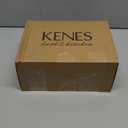 KENES Brushed Nickel Widespread Bathroom Faucet 2 Handle Bathroom Sink Faucet 3 Hole, 8-Inch 3 Pieces Vanity Faucet with Pop Up Drain & Supply Lines, KE-9050-P