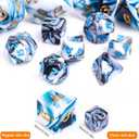10 Sets Random Multi Colored Assortment Polyhedral RPG Dice (70pcs),Surprise Mystery Mini Dice Set,10mm Mini DND Dice Set for MTG,RPG,D&D Dungeons and Dragons Role Playing Game
