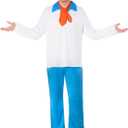 Morph Mens Mystery Solving Detective Costume Cartoon Character Costumes For Men Halloween (Medium)