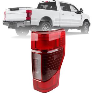 Dasbecan Right Passenger Side LED Tail Light Assembly Compatible with 2020-2022 Ford F250 F350 F450 Blind Spot Can be Installed Taillight