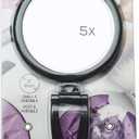 Jacent Dib & Dab 3-in-1, Double Sided 5X Magnification Face Mirror, 3 Inch Diameter - 2 Pack