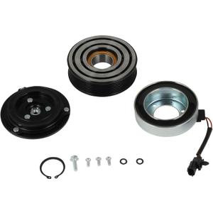 ECCPP AC Clutch 2014-2020 For Infiniti QX60 for Nissan Pathfinder 3.5L 2007-2012 For Nissan Altima 3.5L AC Compressor Clutch Assembly Kit Pulley Coil Set