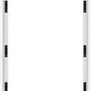 Abtgt 18x24 Canvas Floating Frame with 0.9" Deep, White Floater Frame for Canvas Paintings with Adhesive, Vertical or Horizontal Wall Art frame for Prints Oil Painting Diamond Decor, 1 Pack.