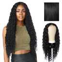 Sensationnel Butta Lace Wigs - Unit 3 Extra Wide 5 Inch Deep Parting Synthetic Preplucked Hairline Glueless Lacefront (Jet Black 1)