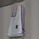 JARLINK A4 Letter Size 24 Pack 10 Colors Zipper Mesh Document Pouch, Mesh Bags for Board Games & Puzzles, Waterproof Document Zipper Pouches for Office School Supplies, Toys, Cosmetics Travel Storage