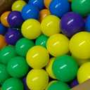 LANGXUN 50 100 200 400 Soft Plastic Ball Pit Balls for Kids, Gift for Baby Toddler Birthday Christmas, Ball Pit Play Tent, Baby Kiddie Pool Water Toys, Party Decoration, 2.2"