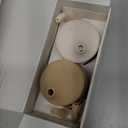 Moonkie Silicone Baby Sippy Cups | 3 Stages Training Cup Straw Cup for Infants Toddlers and Kid | 4 oz 2Pack (Croissant + Ivory)