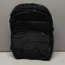 Travel Backpack for Women, 15.6 Inch College Laptop Backpack, Water Resistant Work Backpacks, Cute Quilted Bookbag (Black)