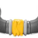 Camco Deluxe Sewer Hose Kit with Swivel Fittings, Clear Elbow Fitting, Hoses, Storage Caps, and Bonus Clear Extender, 20 Feet (39658)