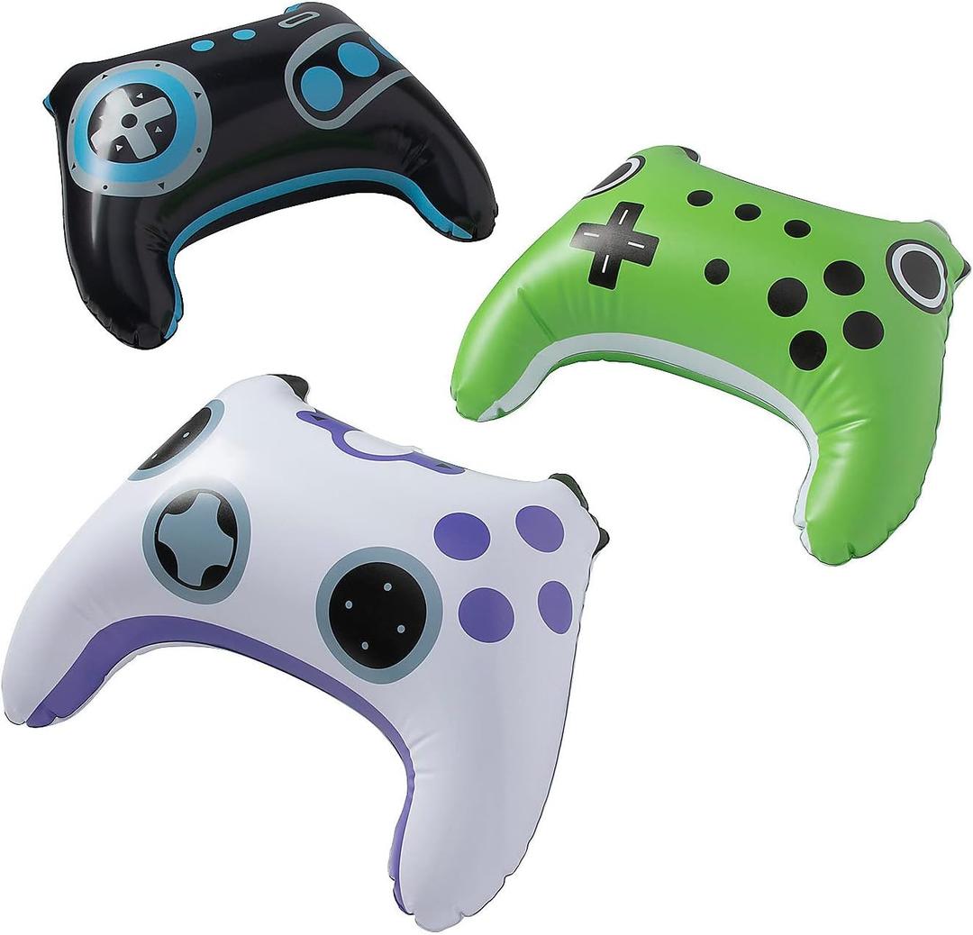 Fun Express Inflatable Gamer Controllers - 12 Pieces