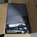 Convertible Sleeper Chair-Fabric Futon Sofa Bed, Single Sleeper Sofa, Small Couch Bed with USB Port, Foldable Table, Pillow, Adjustable Backrest for Dorm/Bedroom/College Lightgrey