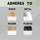 Water Based Wood Paint No Sanding or Priming, Quick Drying Multi-Surface Paint for Indoor Outdoor Cabinets, Walls and Doors - Low Odor/Non-Toxic, Semi-Gloss White, 16 Oz