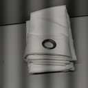 Town & Country Basics Cabana Solid Heavyweight Indoor Outdoor Curtains, Light Filtering Opacity with Grommet Top, Water Repellent, 2-Pack Set, 54"x63", Vanilla