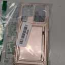 Vihibii for Samsung Galaxy S23 Ultra Case with Card Holder (4 Cards), Slide Camera Cover & Stand, Raised Edges Protect Screen & Military Grade Drop Protection Case for Galaxy S23 Ultra 5G 6.8", Gold