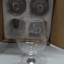 Beer Glasses Set of 4, 16 OZ Classic Craft Goblet Glasses, Premium Tumbler Set, Pub, Unique Design Beer Glasses, Dishwasher Safe