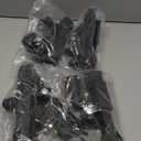 Fishing Rod Holder for Boat Adjustable Rod Racks with Side Mount Bulk Swivel Pole Holders for Boats with Combo Mount, Fishing Accessories, Black