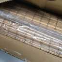 UNISHADES Cordless Bamboo Roman Shades for Windows, Blinds Size (31.5" W 64" H) Colour (Highfield Teak)