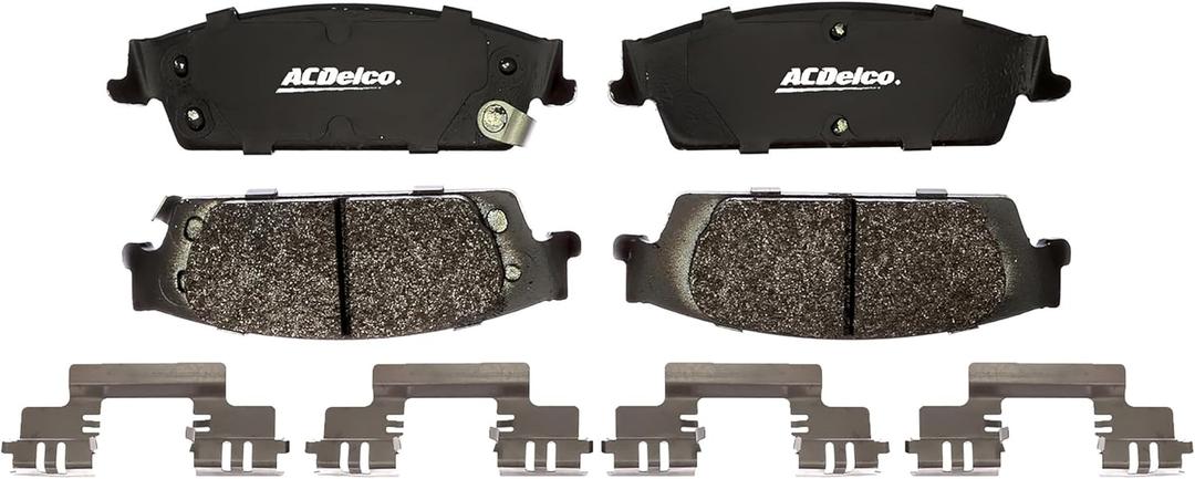 ACDelco Gold 17D1707SDH Performance Ceramic Rear Disc Brake Pad Set