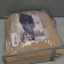 Stretch Couch Cover Washable Sofa Slipcover Furniture Protector with Non Skid Foam and Elastic Bottom for Kids, Dog(XL Large/Camel)