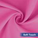homing Rectangle Table Cloth Cover, Waterproof Polyester Elastic Fitted Tablecloth, Fits for 8 Foot Folding Tables, Washable Table Protector for Picnic, Camping, Outdoor (Rose Pink, 30" x 96")