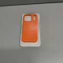 2 x Compatible with iPhone 17 Pro Max Case, Shockproof Liquid Silicone Protective Phone Case with Soft Anti-Scratch Microfiber Lining Ultra Slim Drop Protection Phone Cover (Orange)