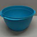 Maxi Jumbo Mega Mixing Salad bowl blue with Seal - 42 cups