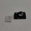 Camera Soft Silicone Protective Case Lightweight Camera Protective Cover Compatible with Sony ZV1F ZV-1F ZV-1 II, Black