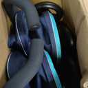Delta Children LX Side by Side Stroller - with Recline, Storage & Compact Fold, Night Sky