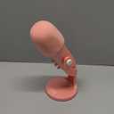 ZealSound Pink USB Gaming Microphone, for PC, iPhone, PS4, PS5 and Mac, Condenser Mic with Mute Button, Gain & Echo Controls, Real-Time Monitoring for Streaming, Podcast, YouTube, ASMR, Discord