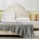 Weighted Blanket 10 Pounds Twin Size, Cooling Blanket for Hot Sleepers, Soft Bed Blanket Universal to All Seasons, 48''x72'' 10 LBS, Grey