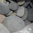 [About 98 PCS - 103 PCS](18.1 Pounds) Painting Rocks,2.23"-3.68" River Rocks,Flat Stones