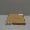 2 Pcs 23 x 110 inches Temporary Blinds No Tools Cut to Size Fabric Paper Shades Adhesive Privacy Blinds for French Door Sliding Door Window Light Filtering Pleated Shades (White)