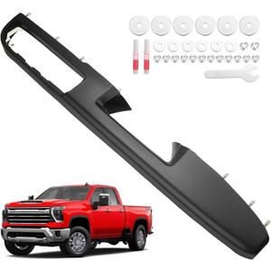 Front Left Driver Side Armrest Repair Kit 80994 Compatible with Chevy Silverado, Suburban, Tahoe, Avalanche & Fit for GMC Sierra, Yukon XL 2010 2011 2012 2013 2014 Replace # 84127278 -Black,1PC