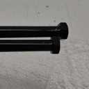 1/2-13 x 7 Hex Head Screws Bolts, Nuts, Flat & Lock Washers, Partially Threaded, Stainless Steel 18-8, Black Finish, 2 Sets